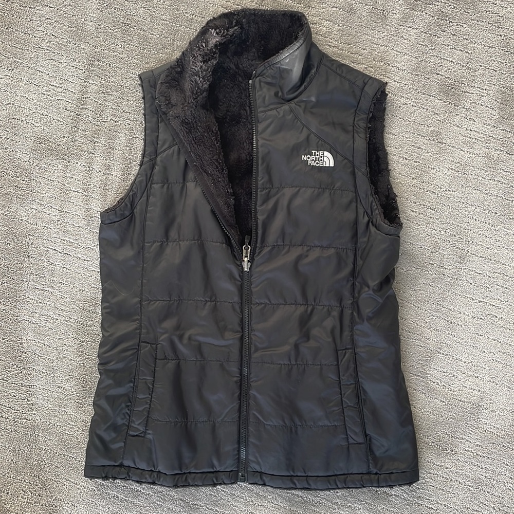 North Face reversible vest